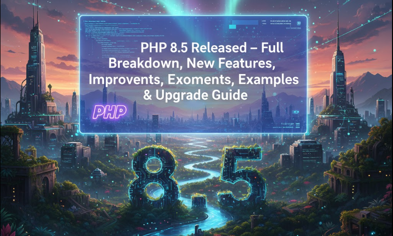 PHP 8.5 Released – Full Breakdown, New Features, Improvements, Examples & Upgrade Guide